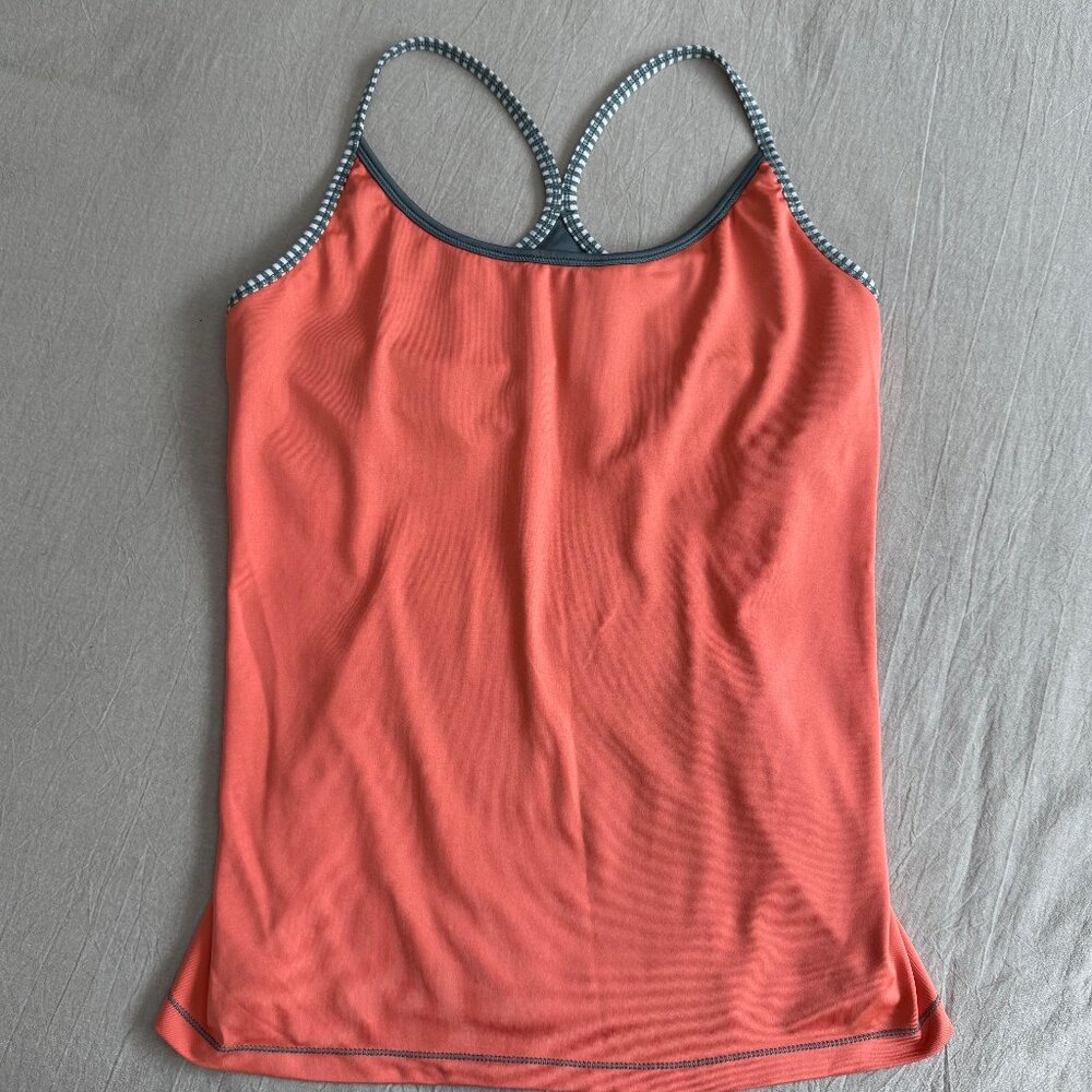 Attivo Racerback‎ Built in Shelf Bra Tank Top Size L